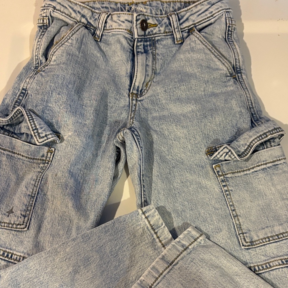 Art Class Light Blue Women's Cargo Jeans